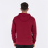 Sweat Homme Montana Capuche Bordeaux