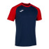 T-shirt Homme Manches courtes Teamwork Navy Red