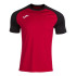 T-shirt Homme Manches courtes Teamwork Rouge Noir