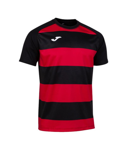 T-shirt Homme Manches courtes Prorugby II Noir Rouge