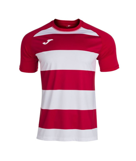 T-shirt Homme Manches courtes Prorugby II Rouge Blanc