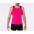 T-shirt Running Homme De Record II Rose fluo Noir