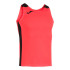 T-shirt Running Homme De Record Record II Fluorine Coral Black