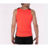 T-shirt Running Homme De Record Record II Fluorine Coral Black
