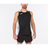 T-shirt Running Homme Du disque II au noir et blanc