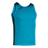 T-shirt Running Homme De Braces Record II Turquoise Noir