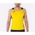 T-shirt Running Homme De Record II Jaune Noir