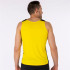 T-shirt Running Homme De Record II Jaune Noir