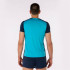 T-shirt Running Homme From Short Sleeve Record II Turquoise Fluorine Marine