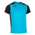 T-shirt Running Homme From Short Sleeve Record II Turquoise Fluorine Marine