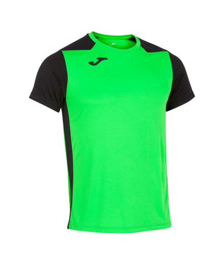 T-shirt Running De Short Sleeve Record II Fluor Green Ne