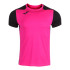 T-shirt Running Homme From Short Sleeve Record II Fluorine Pink Neg