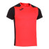 T-shirt Running Homme From Short Sleeve Record II Coral Fluorine Black