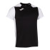 T-shirt Running Homme From Short Sleeve Record II Black White