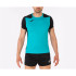T-shirt Running Homme From Short Sleeve Record II Turquoise Black