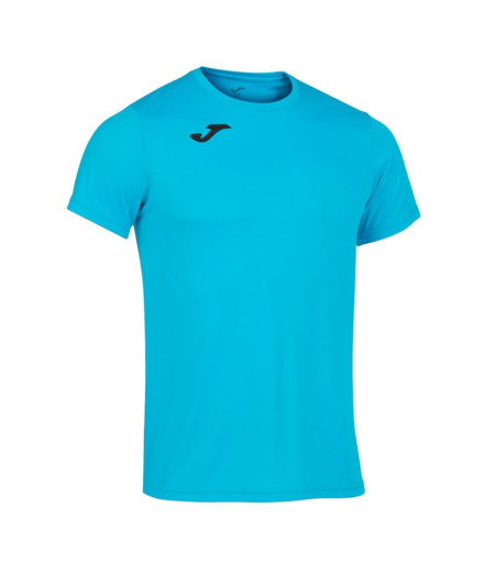 T-shirt Running Homme From Short Sleeve Record II Fluor...