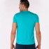 T-shirt Running Homme From Short Sleeve Record II Fluor Turquoise