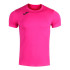 T-shirt Running Homme From Short Sleeve Record II Fluor Pink