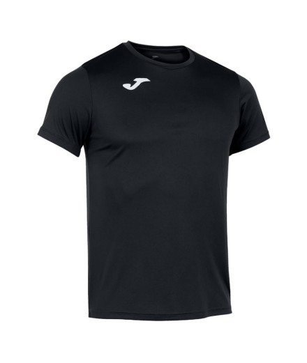 T-shirt Running Homme From Short Sleeve Record II Black