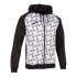 Veste Joma Homme Supernova III à capuche Noir Blanc