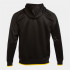 Veste Joma Homme Supernova III à capuche Noir Jaune