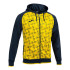 Veste Joma Homme Supernova III à capuche Jaune Marine