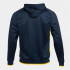 Veste Joma Homme Supernova III à capuche Jaune Marine