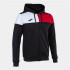 Veste Football Joma HommeEnfant from Hooded Crew V / Noir Rouge Blanc