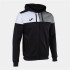 Veste Football Joma HommeEnfant from Hooded Crew V / Noir Gris Blanc