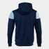Veste Football Joma HommeEnfant de Hooded Crew V / Navy Celestial White