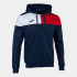 Veste Football Joma HommeEnfant de Hooded Crew V / Navy Red White