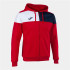 Veste Football Joma HommeEnfant de Hooded Crew V / Navy Red White /
