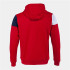 Veste Football Joma HommeEnfant de Hooded Crew V / Navy Red White /