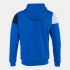 Veste Football Joma HommeEnfant de Hooded Crew V / Royal Marine White