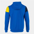 Veste Football Joma HommeEnfant de Hooded Crew V / Royal Navy Yellow
