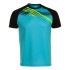 T-shirt Running Joma HommeEnfant from Elite X Short Sleeve / Turquoise Fluor Black