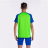 T-shirt Running Joma HommeEnfant from Elite X Short Sleeve / Royal Fluor Green
