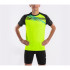 T-shirt Running Joma HommeEnfant from Elite X Short Sleeve / Jaune Fluorescent Noir