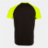 T-shirt Running Joma HommeEnfant de Elite X Short Sleeve / Black Fluor Yellow