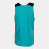 T-shirt Running Joma HommeEnfant de Elite X sans manches / Turquoise Fluor Noir