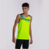 T-shirt Running Joma HommeEnfant de Elite X sans manches / jaune fluo noir