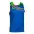 T-shirt Running Joma HommeEnfant de Elite X Sleeveless / Royal Green Fluorine Green