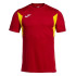 T-shirt Football Joma HommeEnfant de Winner III / Rouge Jaune