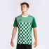 T-shirt Football Joma HommeEnfant from Flag III Short Sleeve / Green White