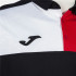 Polo Joma HommeEnfant Manches courtes Crew V / Noir Rouge Blanc
