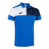 Polo Joma HommeEnfant Manches courtes Crew V / Royal Navy White