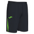 Football Joma HommeEnfant Short du Championnat VII / Noir Fluor Vert