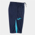 Football Joma HommeEnfant Short du Championnat VII / Marine Turquoise Turquoise Fluorescent