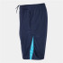Football Joma HommeEnfant Short du Championnat VII / Marine Turquoise Turquoise Fluorescent