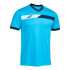 T-shirt Pádel Joma Court HommeEnfant from Short Sleeve / Turquoise Fluor Marine White